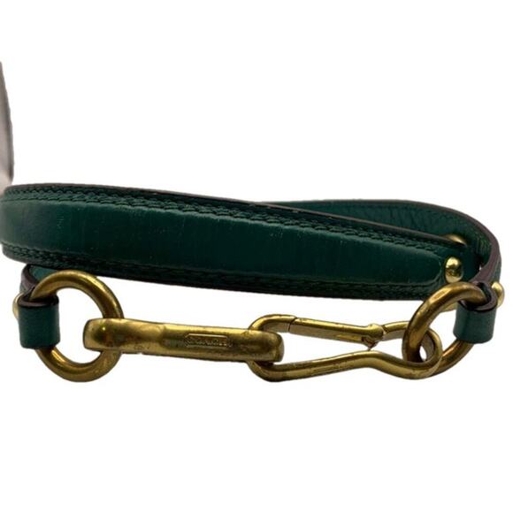 COACH Green Shoulder Replacement Strap - Picture 2 of 3